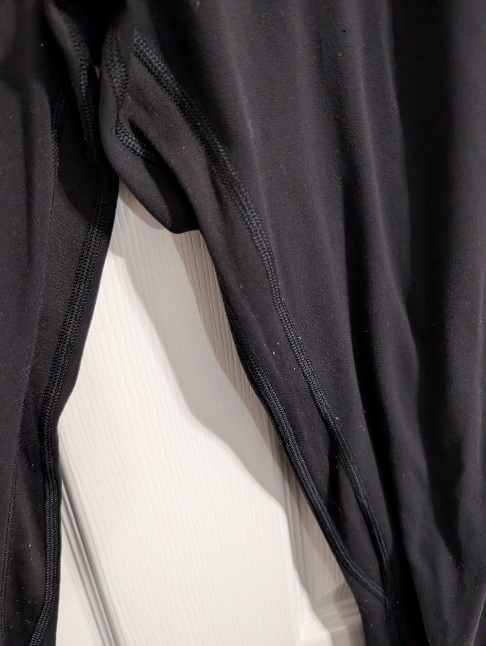 Lululemon Womens Leggings Run Yoga Black Align High Rise 28" Size 8 (W5CTES) - Picture 3 of 6